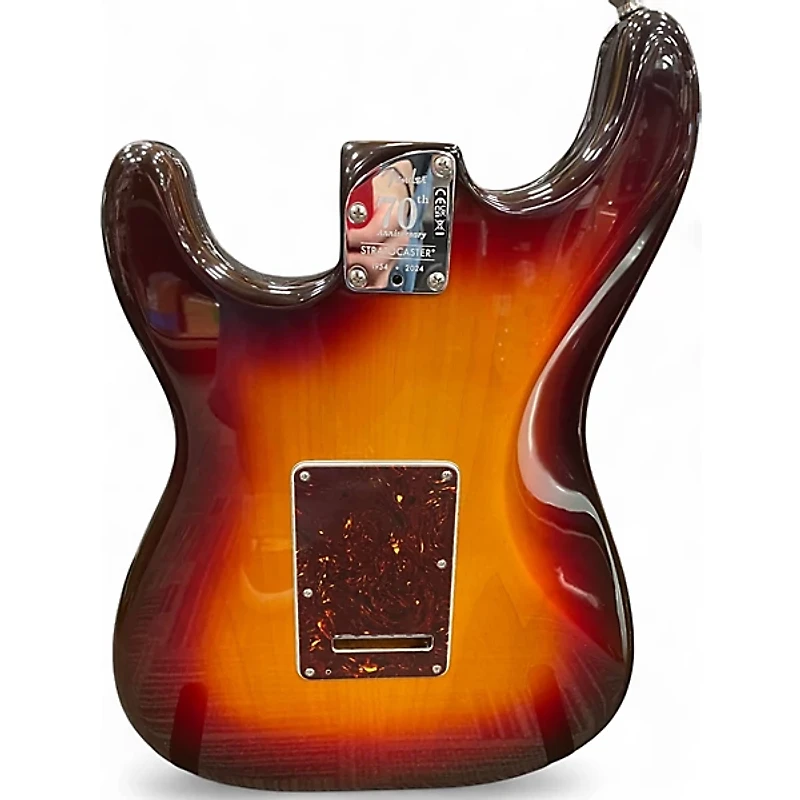 Used Fender 70th Anniversary American Professional II Stratocaster Comet Burst Solid Body Electric Guitar