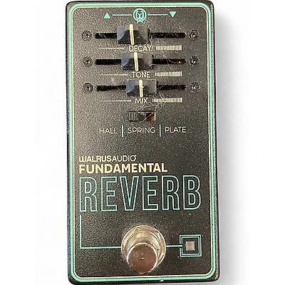 Used Walrus Audio Fundamental Reverb Effect Pedal