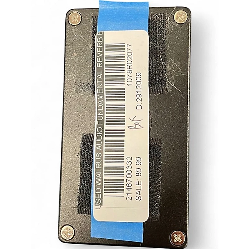 Used Walrus Audio Fundamental Reverb Effect Pedal