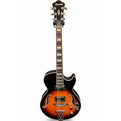 Used Ibanez AG75 Artcore 3 Color Sunburst Hollow Body Electric Guitar