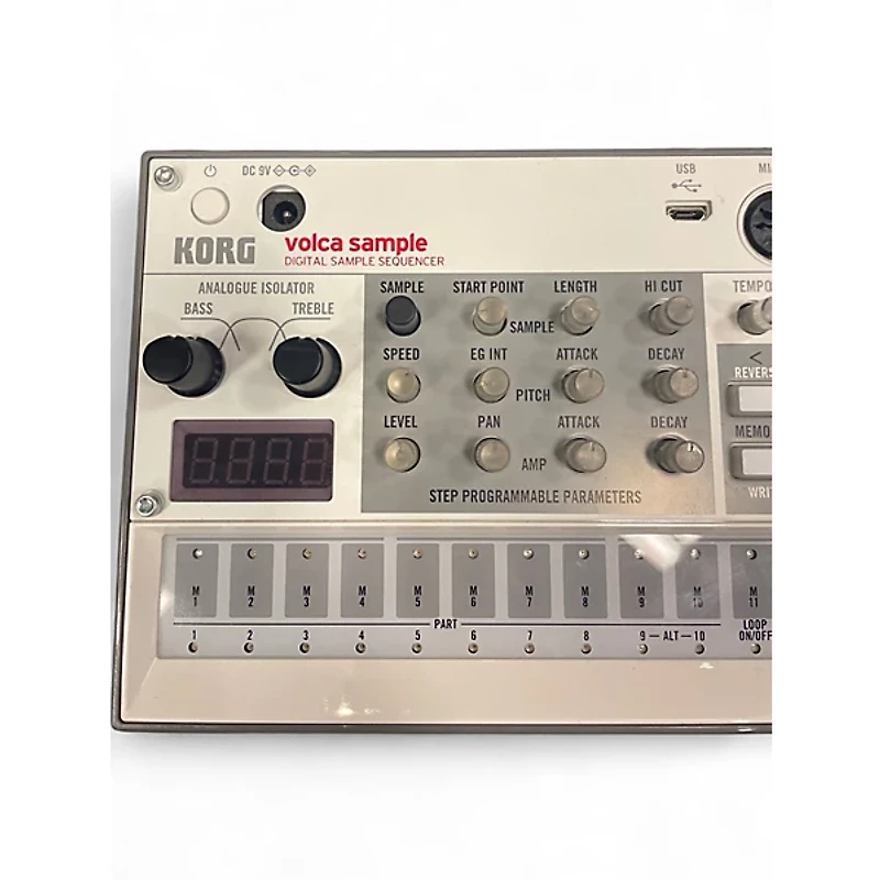 Used KORG VOLCA SAMPLE Production Controller