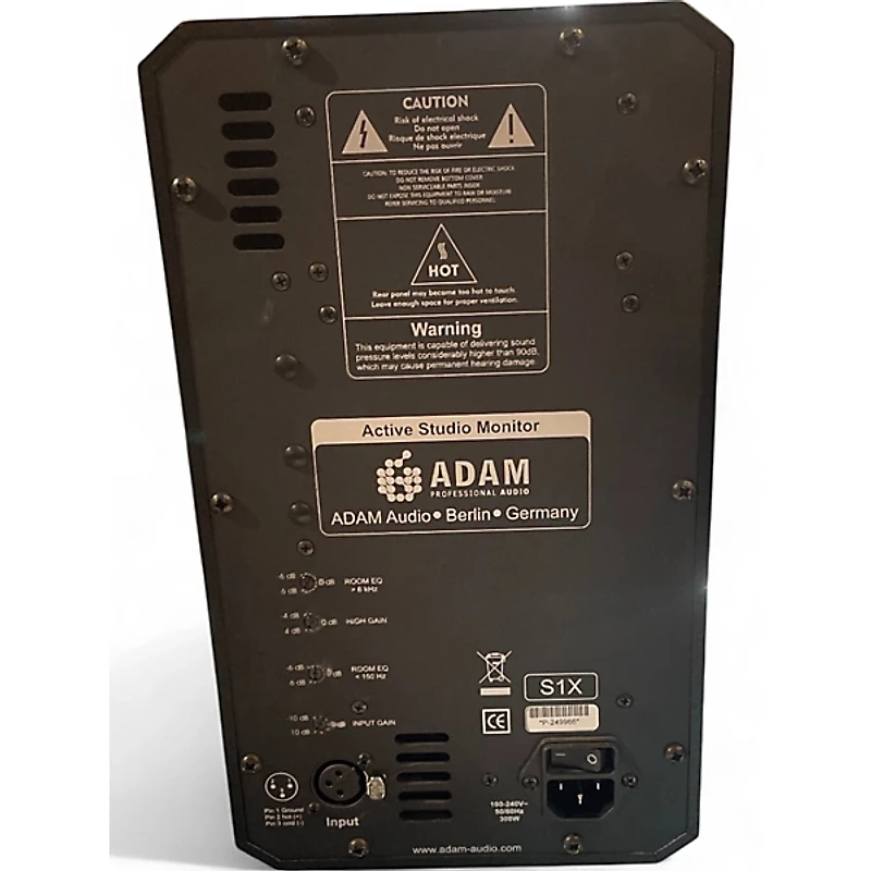 Used ADAM Audio S1X 2-Way Pair Powered Monitor