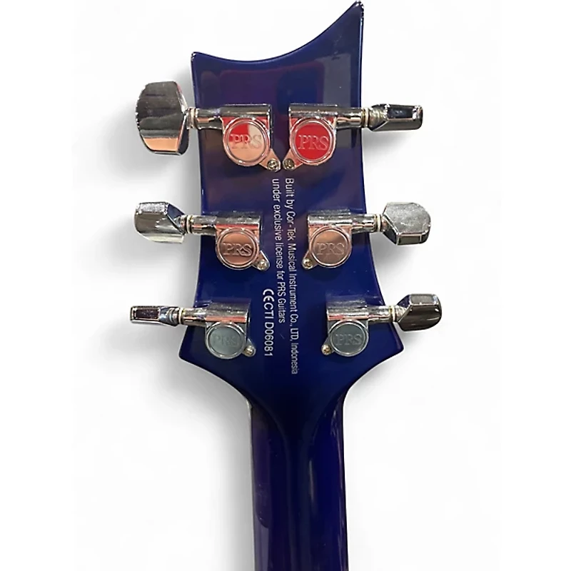 Used PRS Standard 24 Blue Solid Body Electric Guitar
