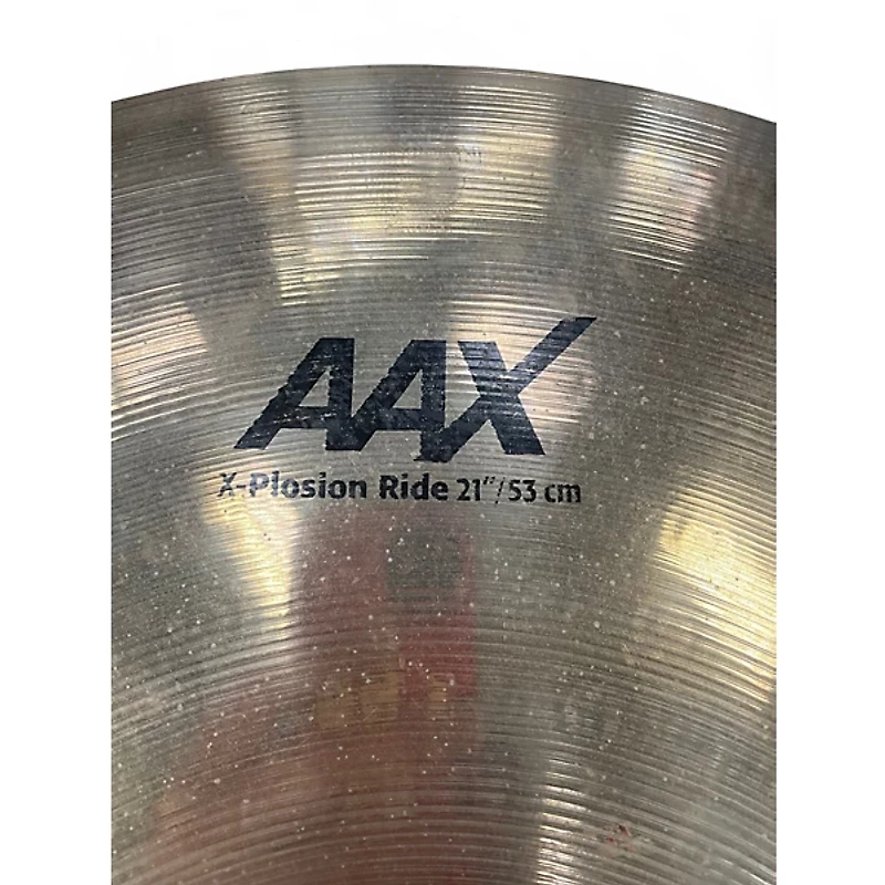 Used SABIAN 21in aax xplosion ride Cymbal
