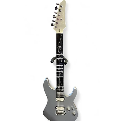 Used Ibanez TOD10 Silver Solid Body Electric Guitar