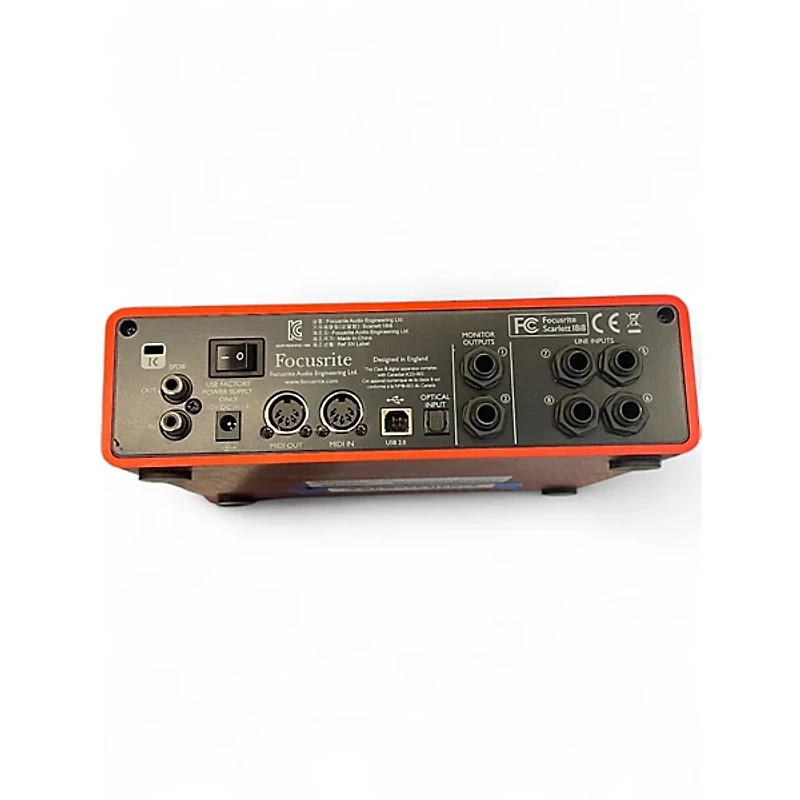 Used Focusrite Scarlett 18i8 Gen 2 Audio Interface
