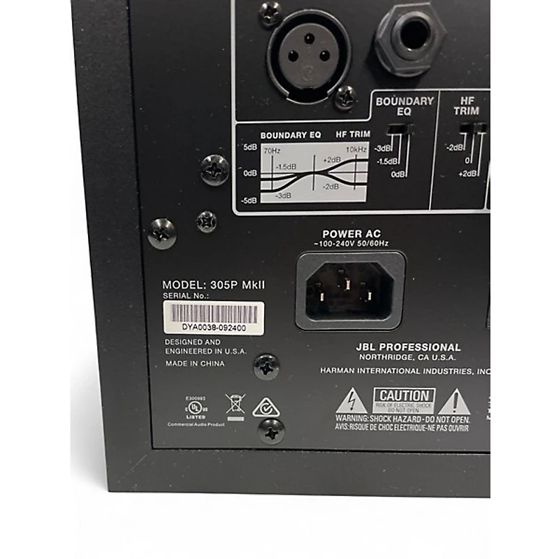 Used JBL 305P MKII Powered Monitor