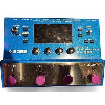 Used BOSS SY300 Guitar Synthesizer Effect Pedal
