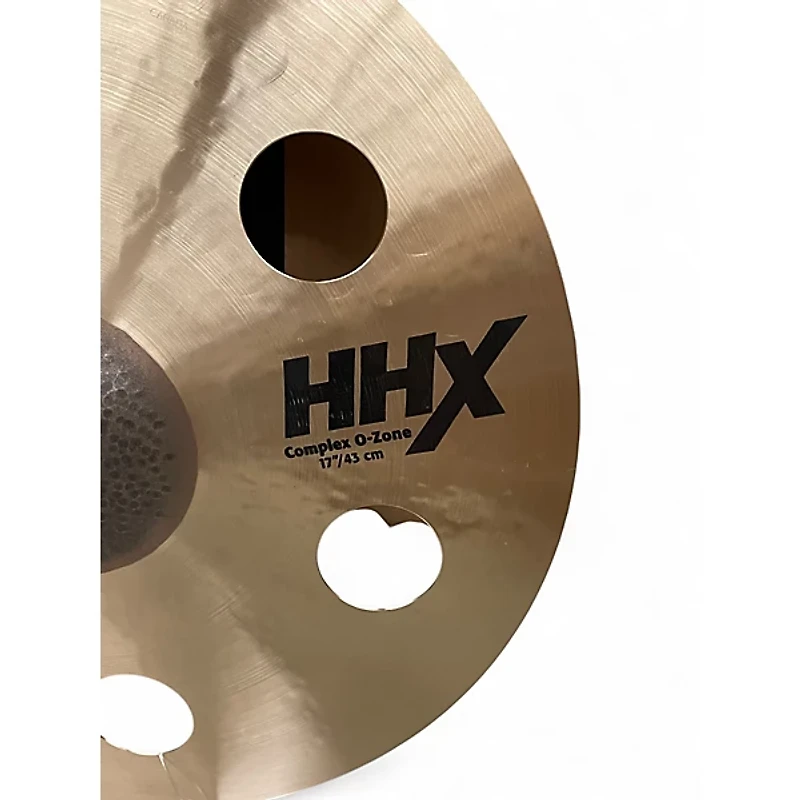 Used SABIAN 17in hhx complex ozone crash Cymbal
