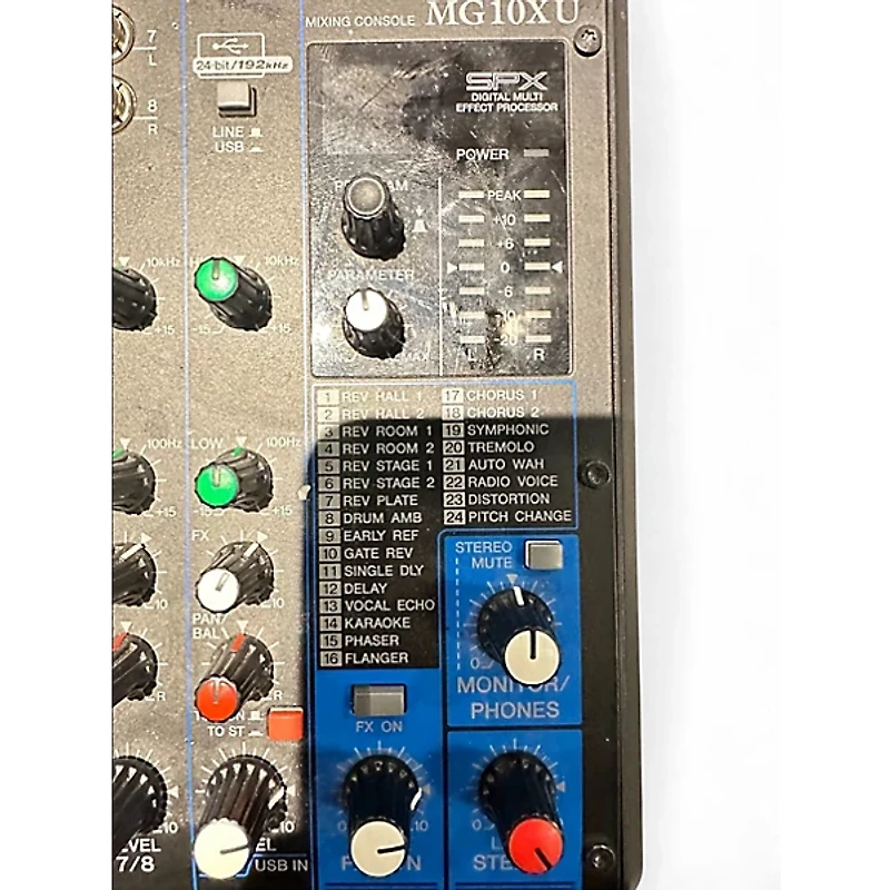 Used Yamaha MG12XU Unpowered Mixer
