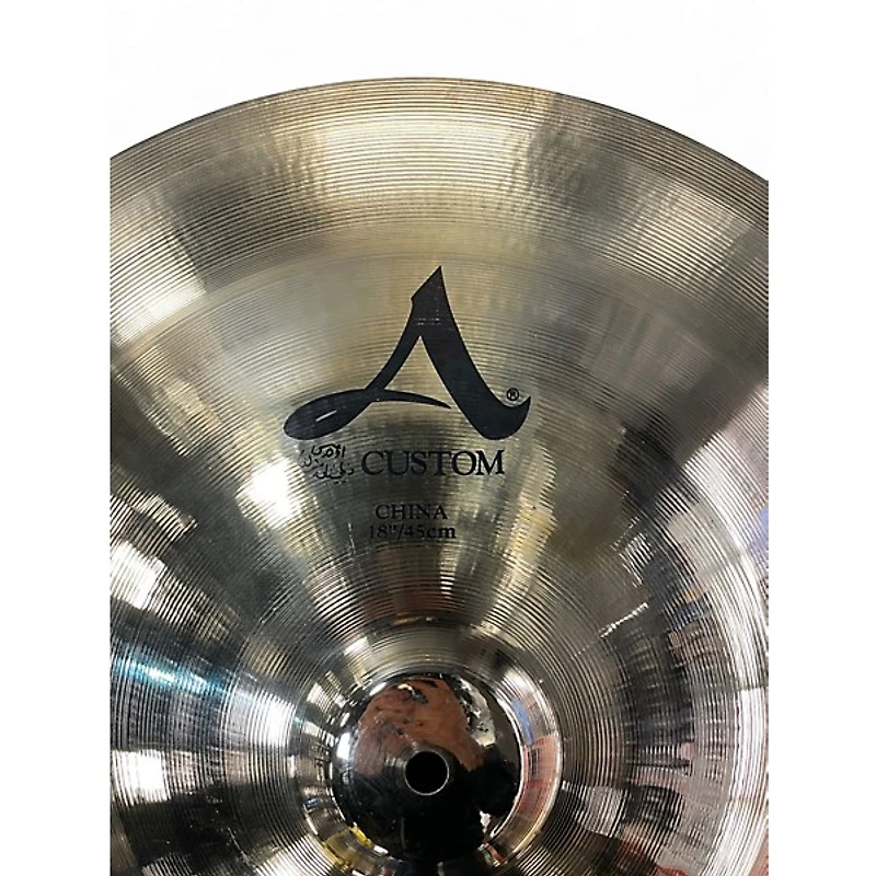 Used Zildjian 18in A Custom China Cymbal