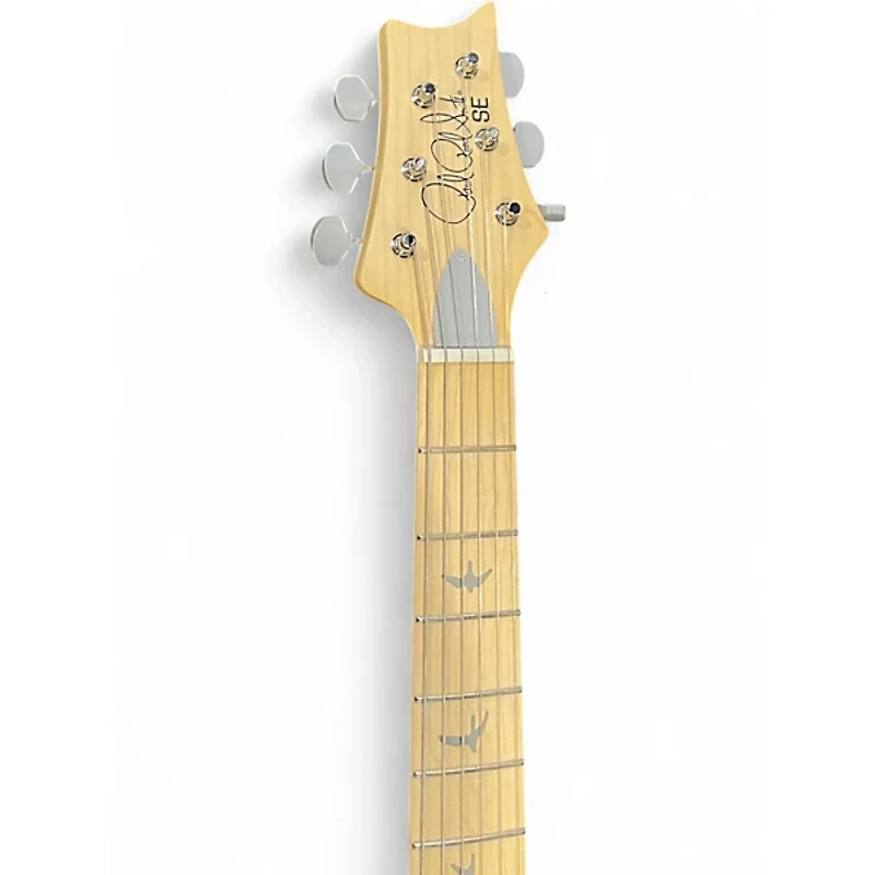 Used PRS SE Silver Sky BLUE Solid Body Electric Guitar