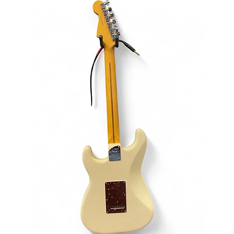 Used Fender American Professional Stratocaster SSS Olympic White Solid Body Electric Guitar