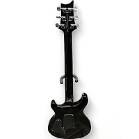 Used PRS SE Custom Trans Black Solid Body Electric Guitar