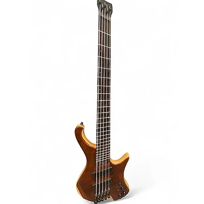 Used Ibanez EHB1265MS Natural Mocha Electric Bass Guitar