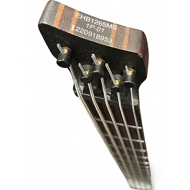Used Ibanez EHB1265MS Natural Mocha Electric Bass Guitar