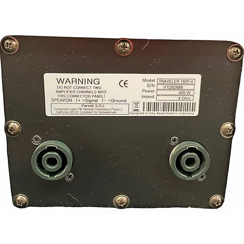 Used Markbass Traveler 102P 400W 2x10 Bass Cabinet