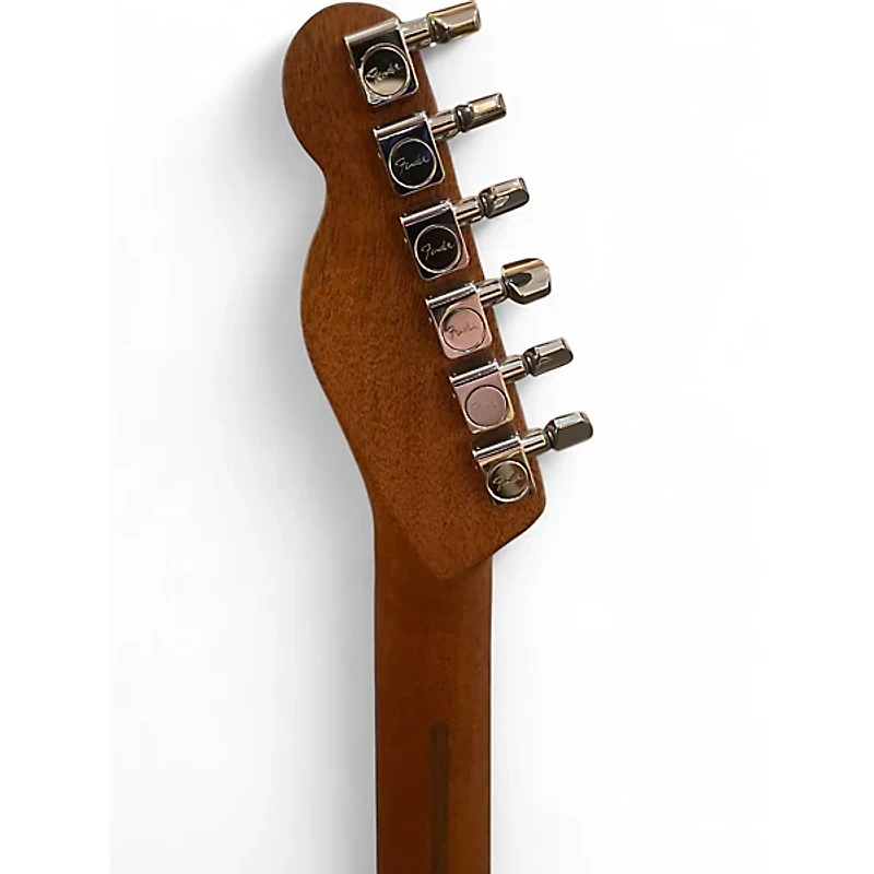 Used Fender American Acoustasonic Telecaster Black Acoustic Electric Guitar