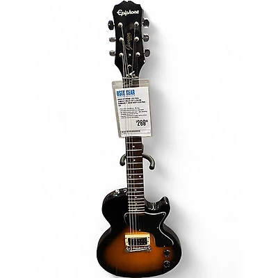 Used Epiphone LES PAUL JUNIOR 2 Color Sunburst Solid Body Electric Guitar