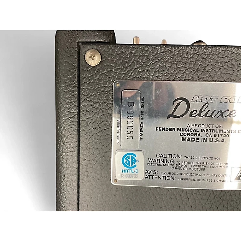 Used Fender Hot Rod Deluxe 40W 1x12 Tube Guitar Combo Amp