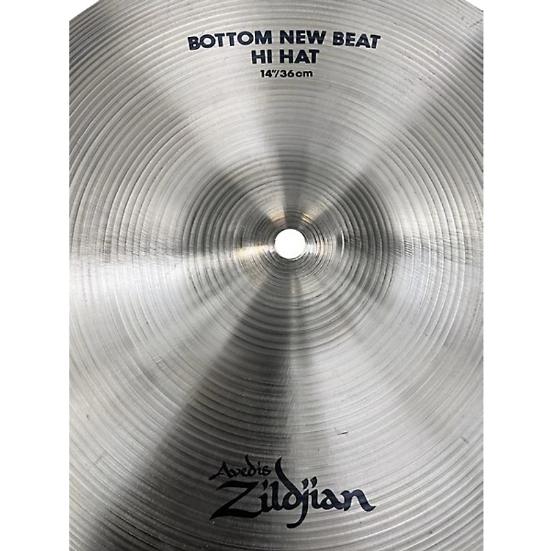 Used Zildjian 14in New Beat Hi Hat Bottom Cymbal