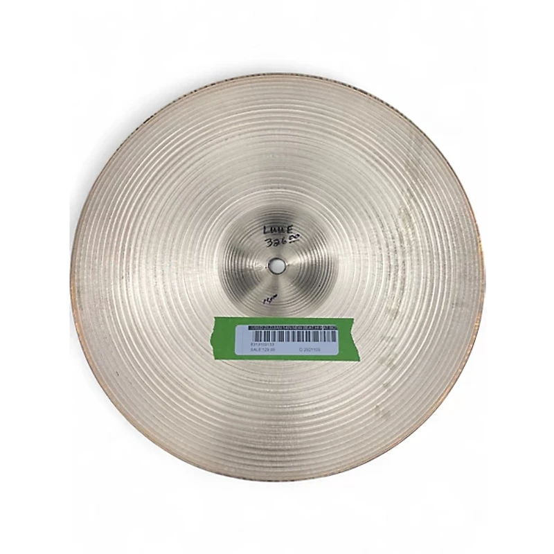 Used Zildjian 14in New Beat Hi Hat Bottom Cymbal