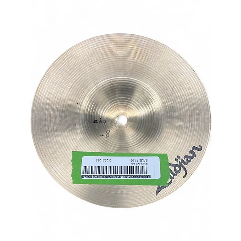 Used Zildjian 8in A Series Splash Cymbal