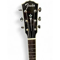 Used Fender Paramount PO-220E Natural Acoustic Electric Guitar