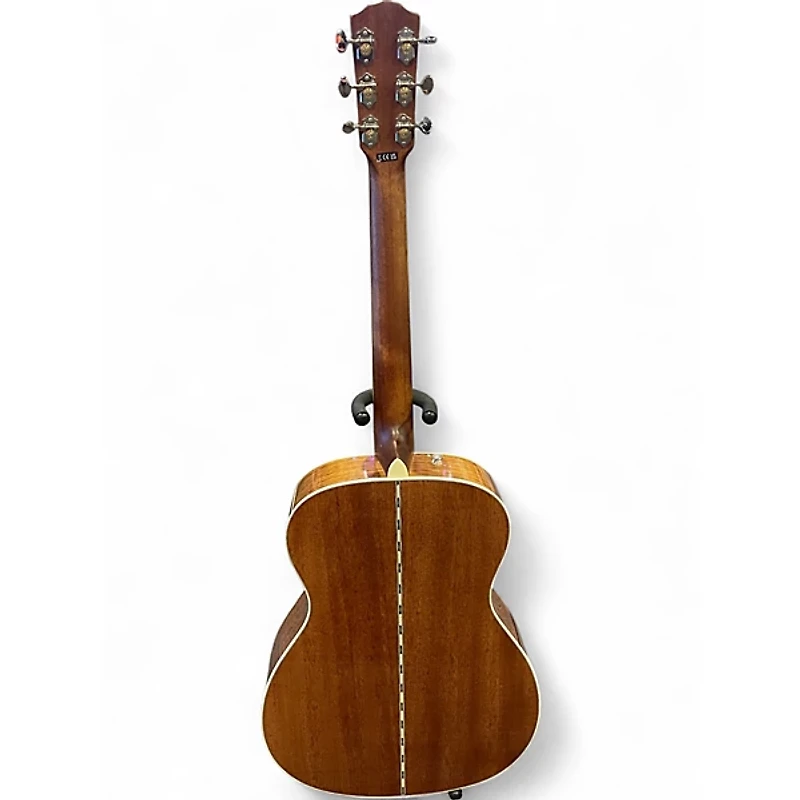 Used Fender Paramount PO-220E Natural Acoustic Electric Guitar