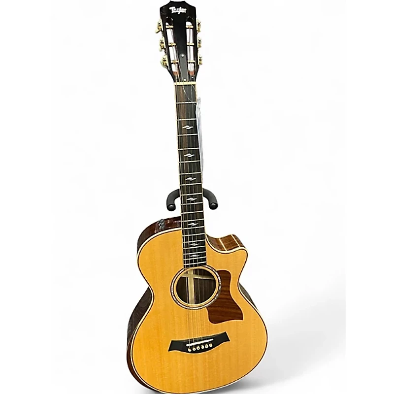 Used Taylor 812CE Natural Acoustic Electric Guitar