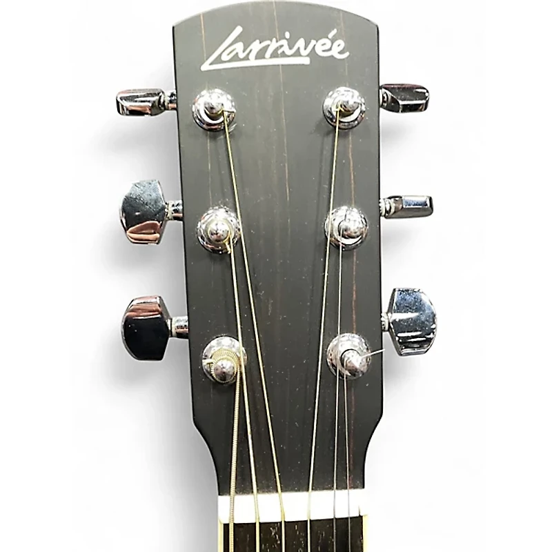 Used Larrivee OM-03 Natural Acoustic Electric Guitar