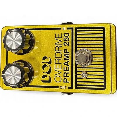 Used DOD Analog Overdrive Preamp 250 Effect Pedal