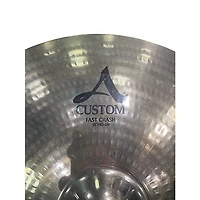Used Zildjian 16in A Custom Fast Crash Cymbal