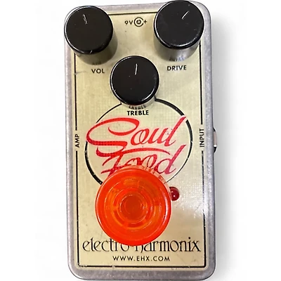 Used Electro-Harmonix Soul Food Overdrive Effect Pedal