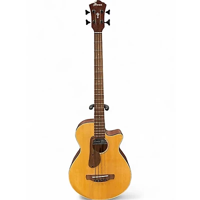 Used Ibanez AEGB30E Natural Acoustic Bass Guitar