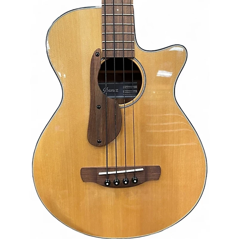Used Ibanez AEGB30E Natural Acoustic Bass Guitar