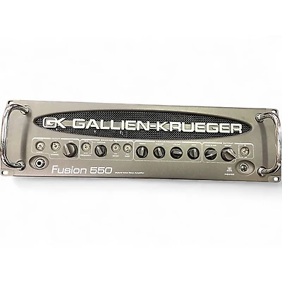 Used Gallien-Krueger Fusion 550 Hybrid 550W Bass Amp Head