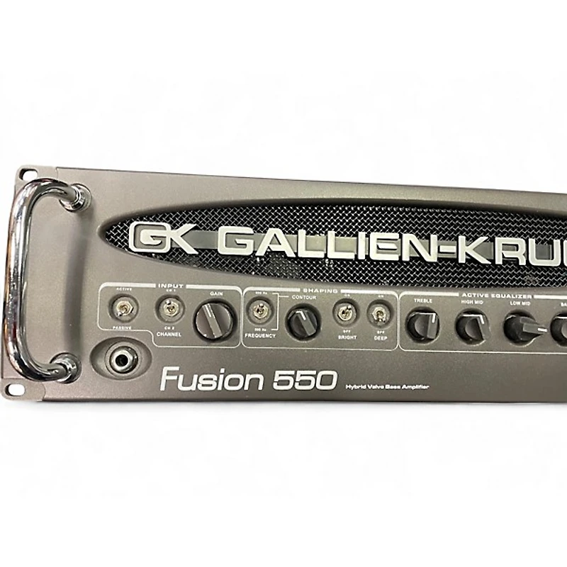 Used Gallien-Krueger Fusion 550 Hybrid 550W Bass Amp Head
