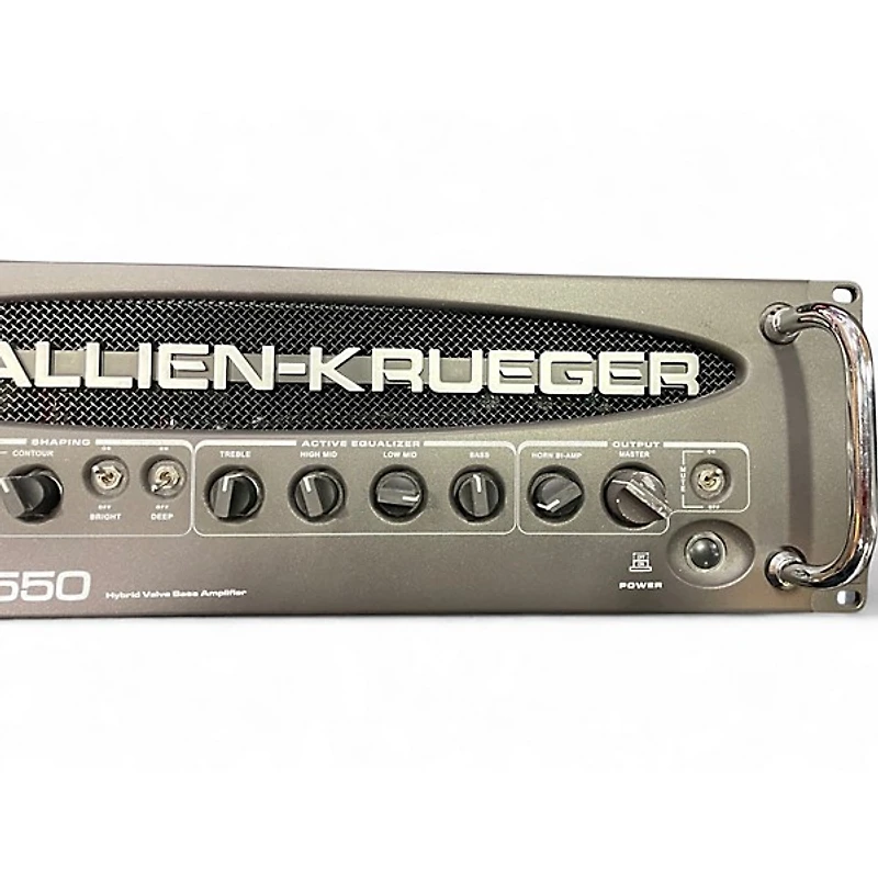 Used Gallien-Krueger Fusion 550 Hybrid 550W Bass Amp Head