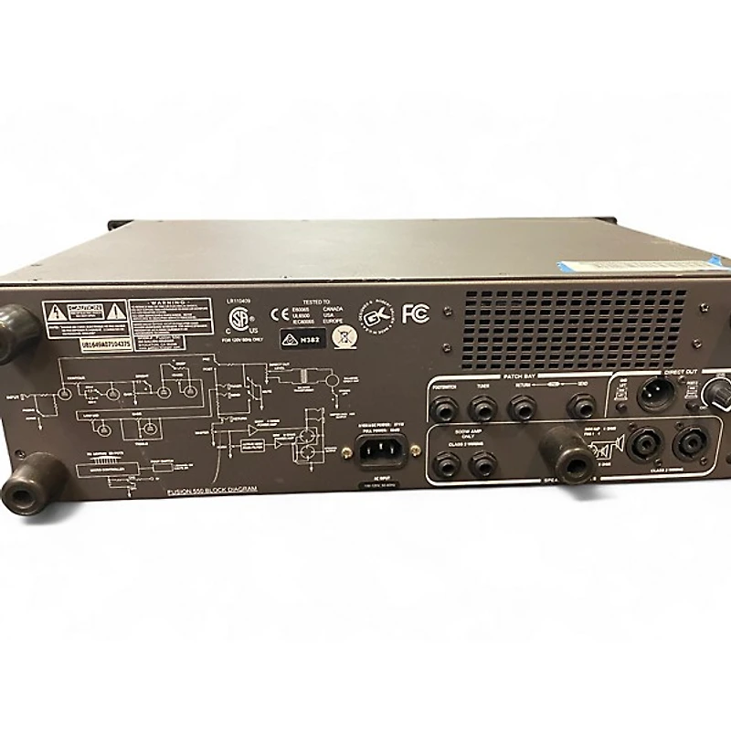 Used Gallien-Krueger Fusion 550 Hybrid 550W Bass Amp Head