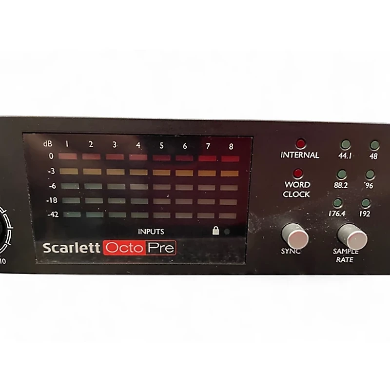 Used Focusrite OCTOPRE Microphone Preamp