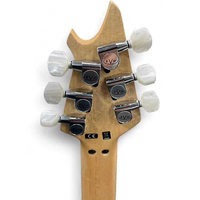 Used EVH USA EDWARD VAN HALEN SIGNATURE REGULAR IVORY Antique Ivory Solid Body Electric Guitar
