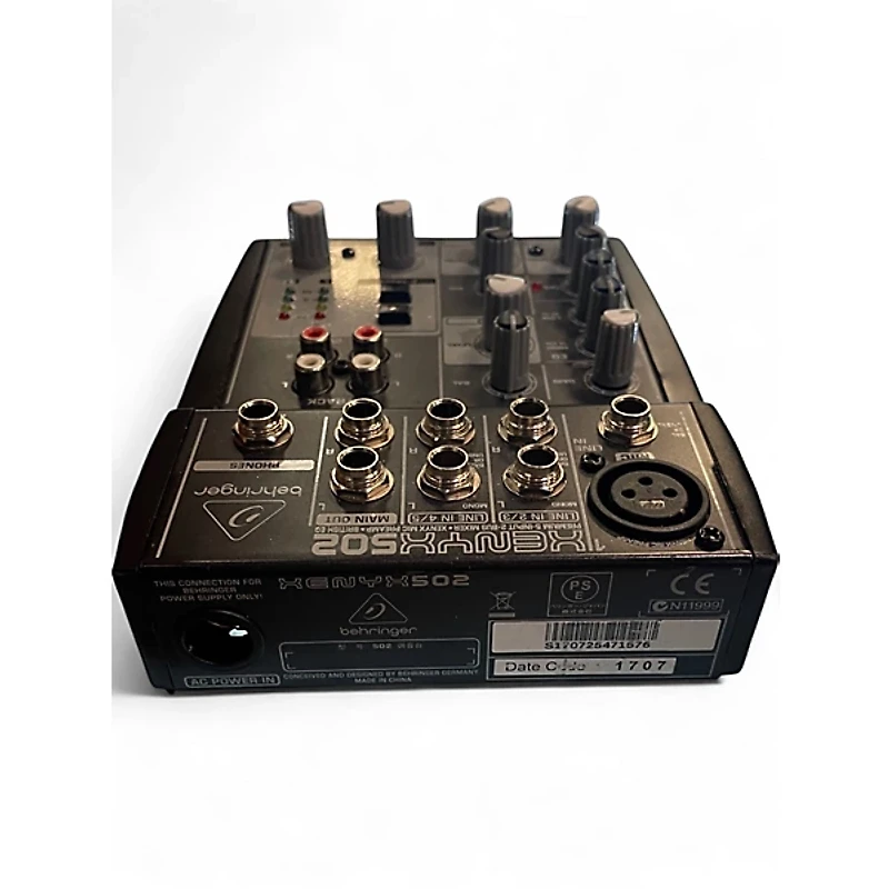 Used Behringer Xenyx 502 Unpowered Mixer