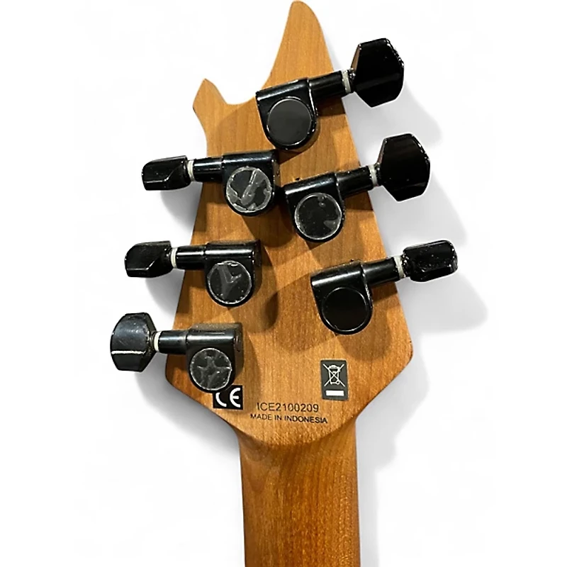 Used EVH Wolfgang Standard Silver Sparkle Solid Body Electric Guitar