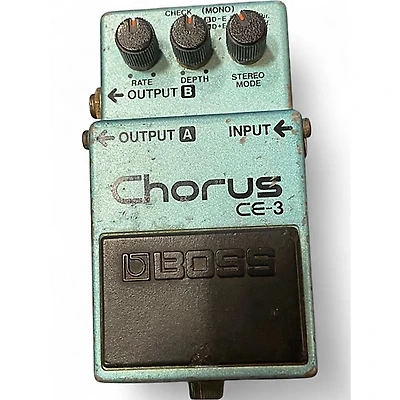 Used BOSS CE3 Chorus Effect Pedal