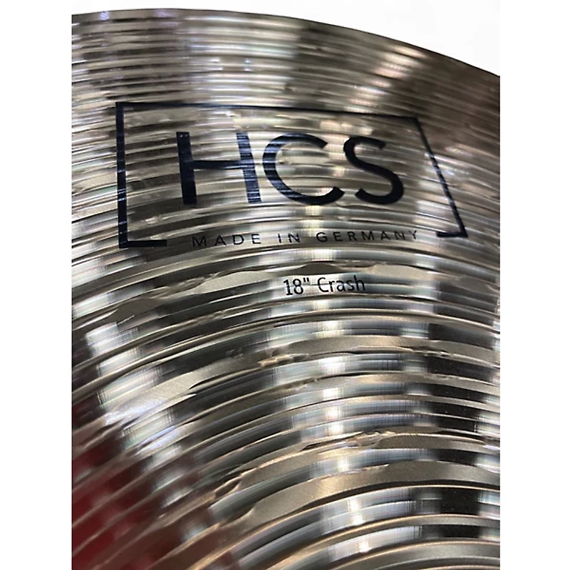 Used MEINL 18in HCS Crash Cymbal