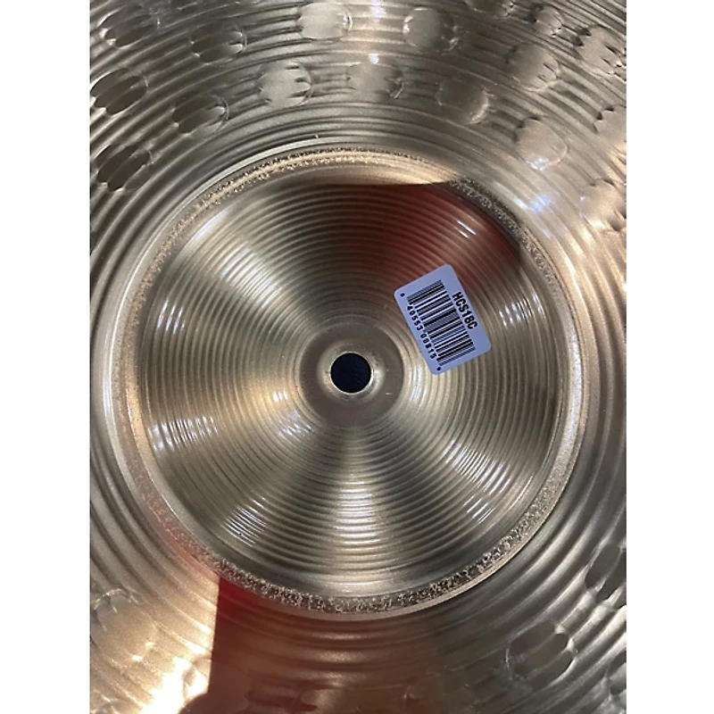 Used MEINL 18in HCS Crash Cymbal