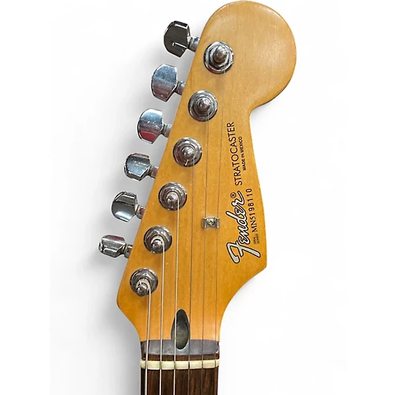 Used Fender Standard Stratocaster BLACK Solid Body Electric Guitar