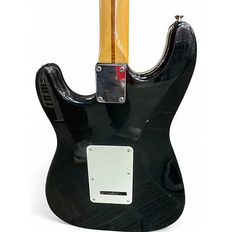 Used Fender Standard Stratocaster BLACK Solid Body Electric Guitar