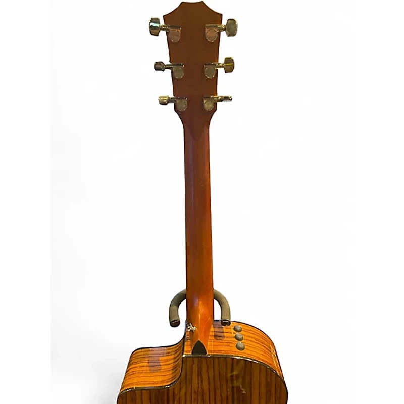 Used Taylor 214CE Deluxe Natural Acoustic Electric Guitar